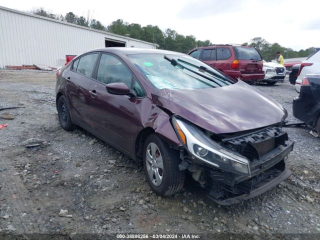 KIA FORTE 2017 3kpfk4a71he098191