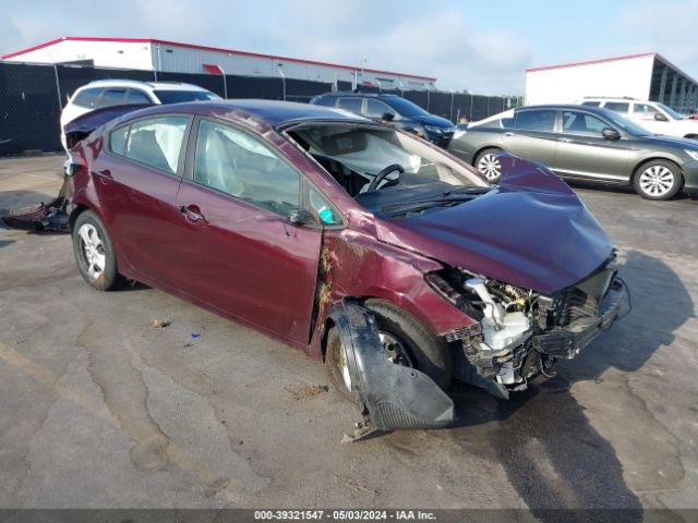 KIA FORTE 2017 3kpfk4a71he142237