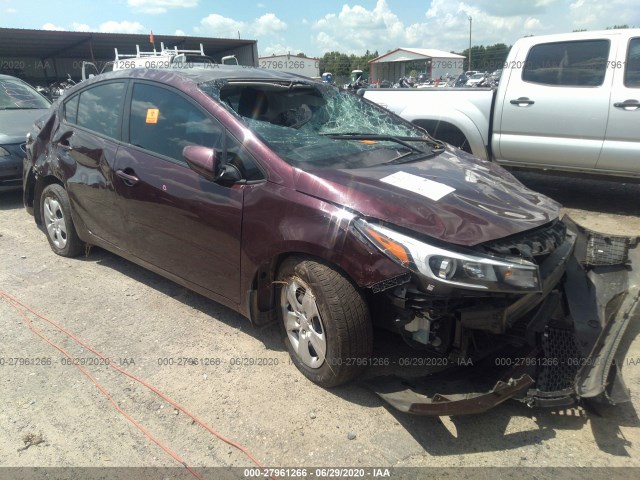 KIA FORTE 2017 3kpfk4a71he152363