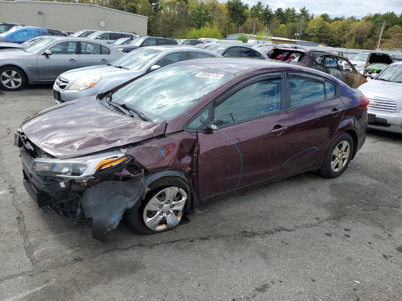 KIA FORTE 2018 3kpfk4a71je171565