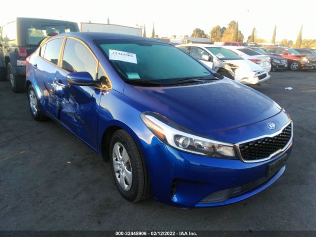 KIA FORTE 2018 3kpfk4a71je203222