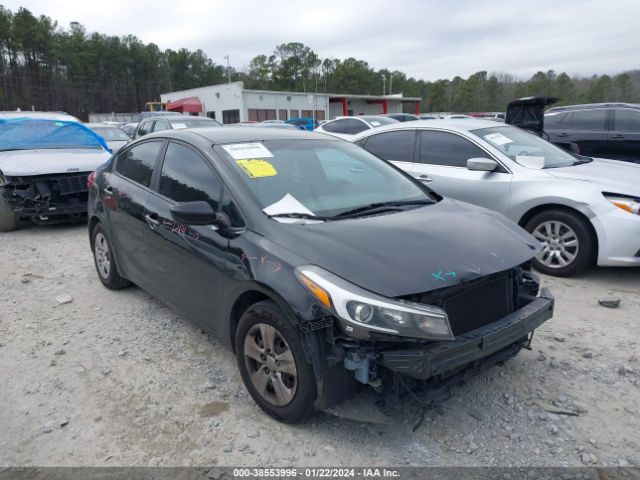 KIA FORTE 2017 3kpfk4a72he035682