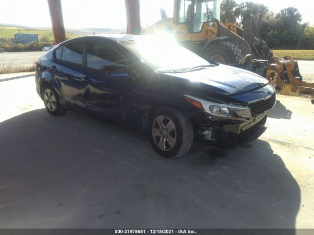 KIA FORTE 2017 3kpfk4a72he055706