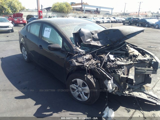 KIA FORTE 2017 3kpfk4a72he065281