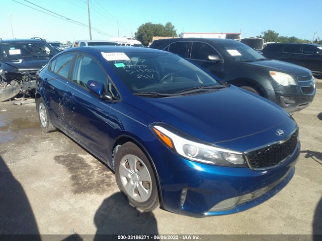 KIA FORTE 2017 3kpfk4a72he076507