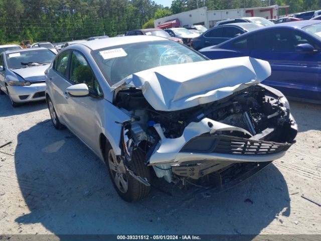 KIA FORTE 2017 3kpfk4a72he079374