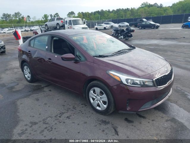 KIA FORTE 2017 3kpfk4a72he094649