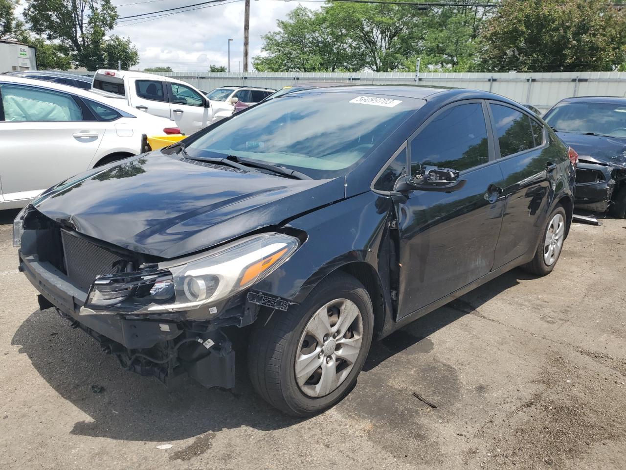 KIA FORTE 2017 3kpfk4a72he124572