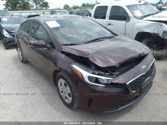 KIA FORTE 2018 3kpfk4a72je220756