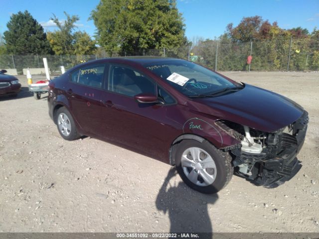 KIA FORTE 2017 3kpfk4a73he012699