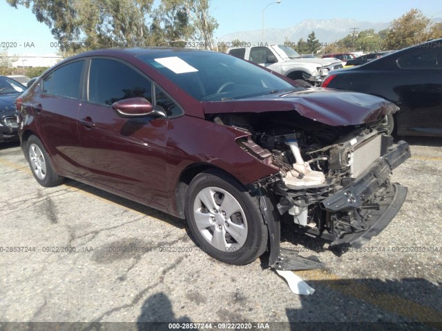 KIA FORTE 2017 3kpfk4a73he026196