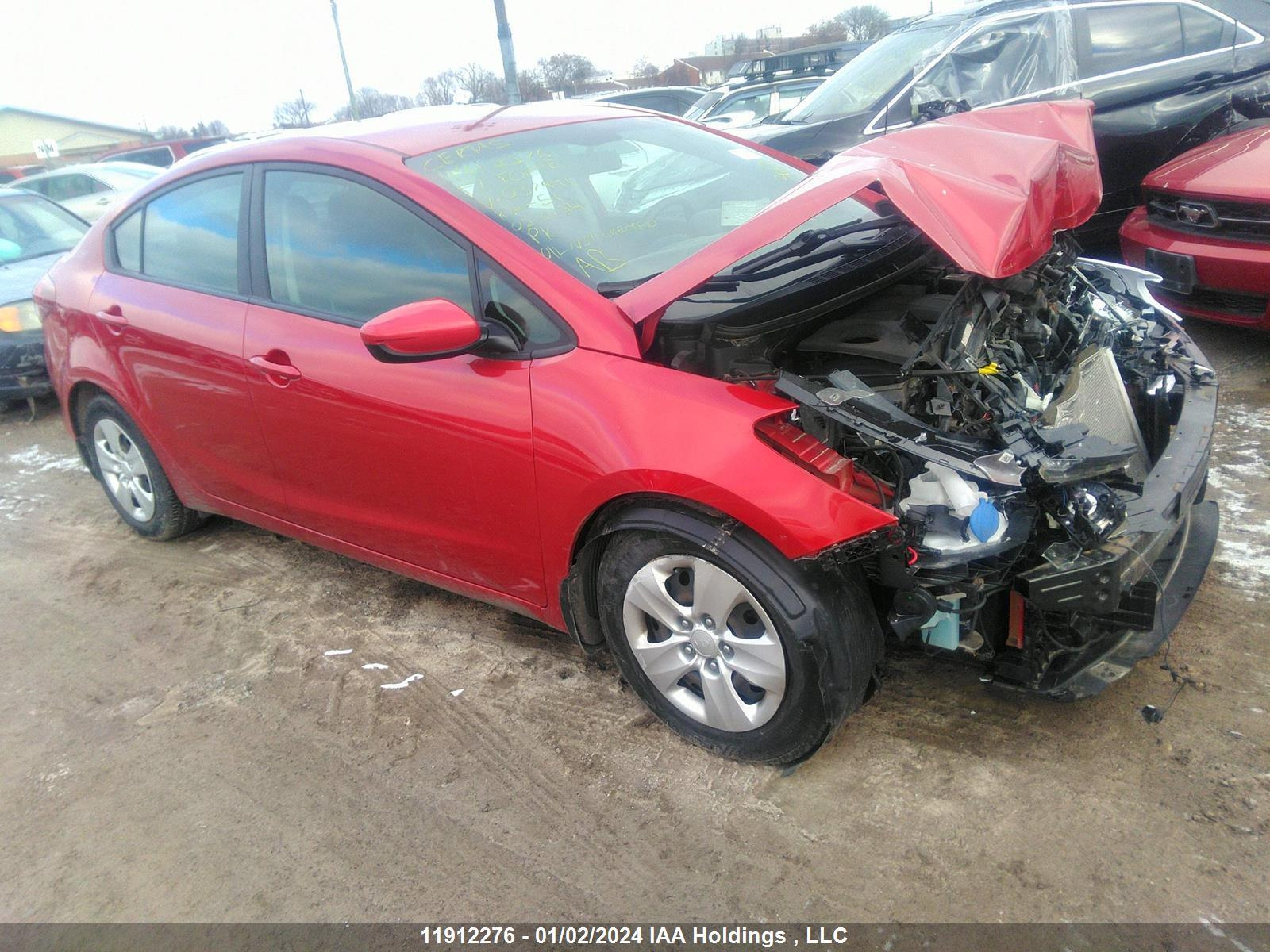 KIA FORTE 2017 3kpfk4a73he037991