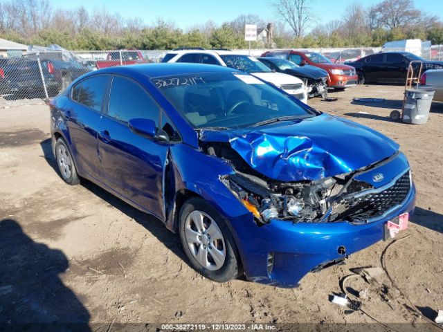 KIA FORTE 2017 3kpfk4a73he046867