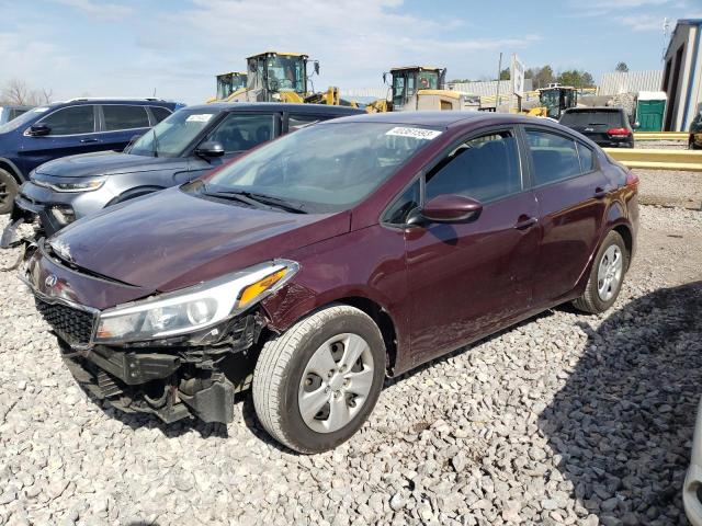 KIA FORTE LX 2017 3kpfk4a73he046934