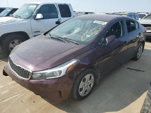 KIA FORTE LX 2017 3kpfk4a73he053057