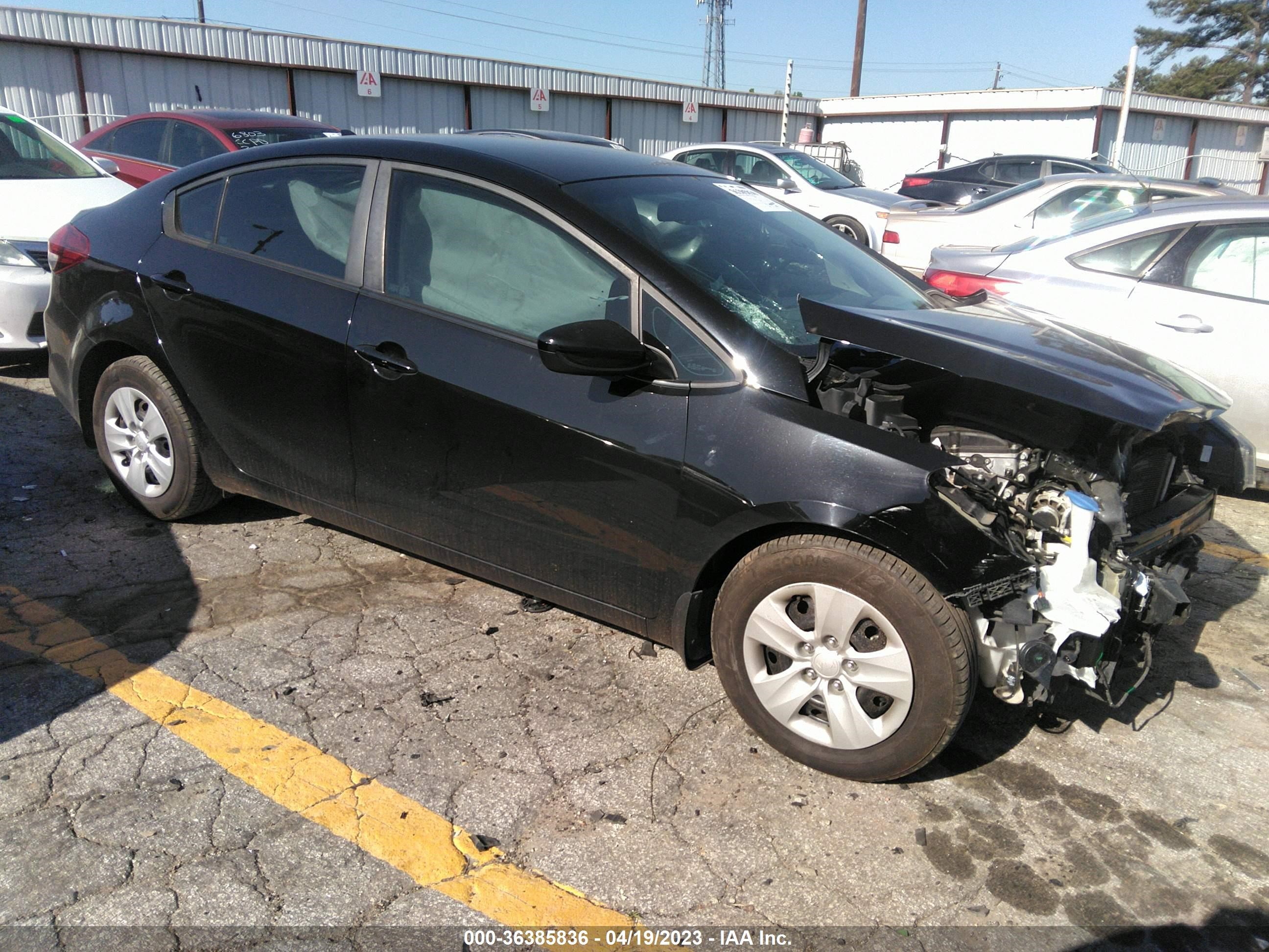 KIA FORTE 2017 3kpfk4a73he065600