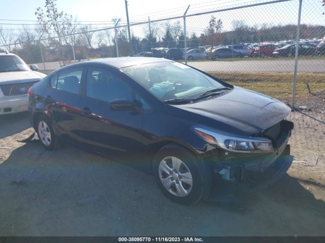 KIA FORTE 2017 3kpfk4a73he096670