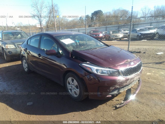 KIA FORTE 2017 3kpfk4a73he098676