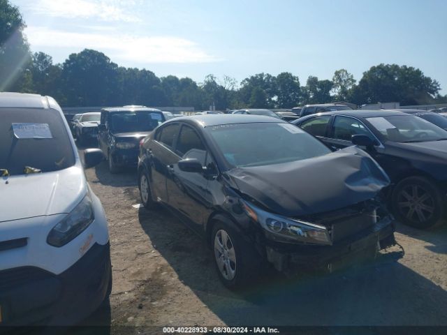 KIA FORTE 2017 3kpfk4a73he104959