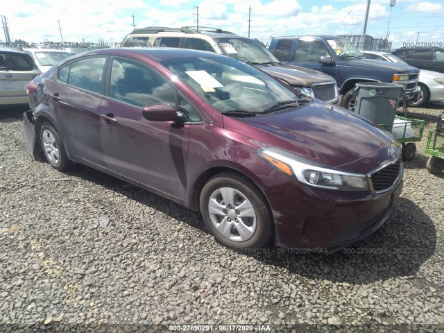 KIA FORTE 2017 3kpfk4a73he125200