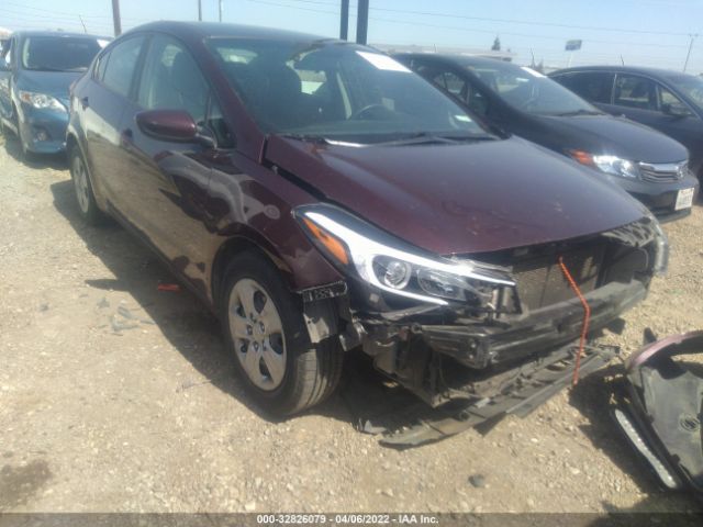 KIA FORTE 2018 3kpfk4a73je168487