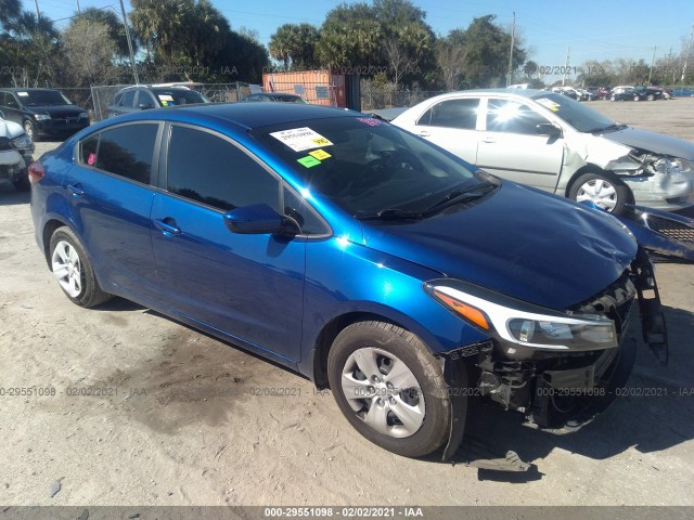 KIA FORTE 2017 3kpfk4a73je196676