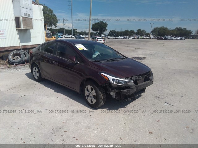 KIA FORTE 2017 3kpfk4a74he015210