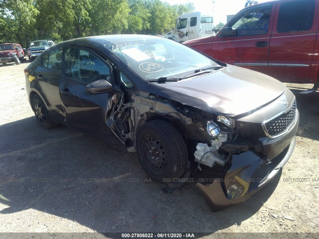 KIA FORTE 2017 3kpfk4a74he046652