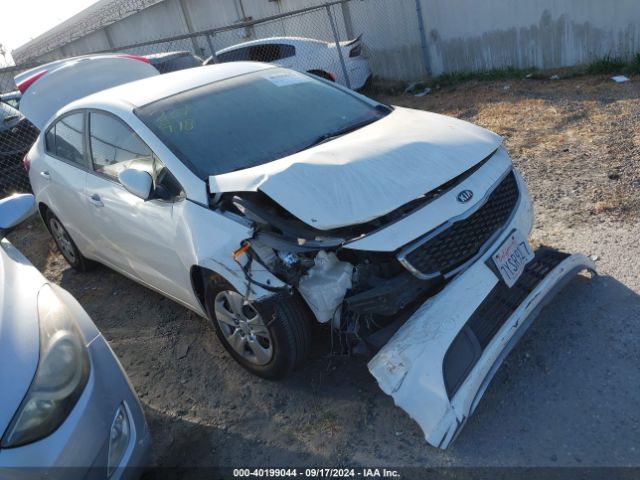 KIA FORTE 2017 3kpfk4a74he049275