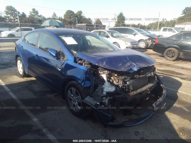 KIA FORTE 2017 3kpfk4a74he054363