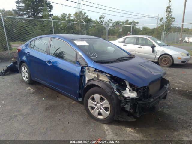 KIA FORTE 2017 3kpfk4a74he054492