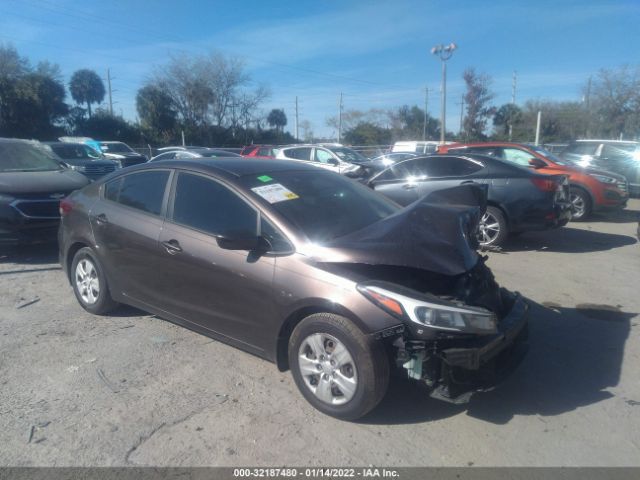 KIA FORTE 2017 3kpfk4a74he057439