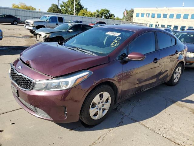 KIA FORTE LX 2017 3kpfk4a74he097195