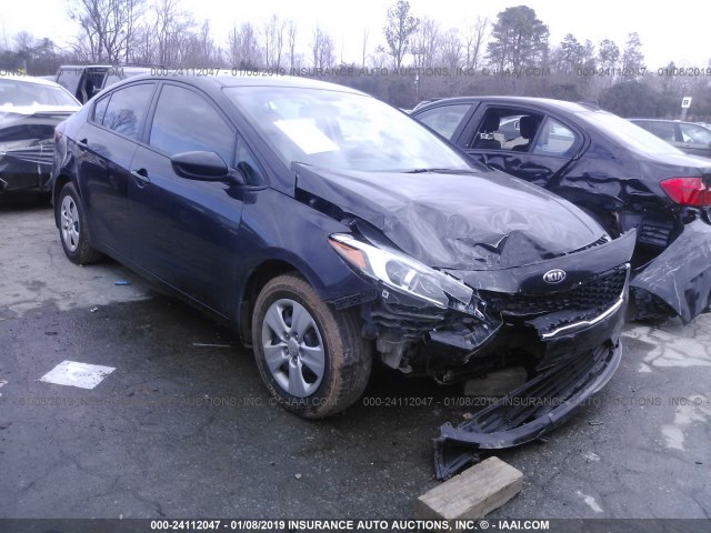 KIA FORTE 2017 3kpfk4a74he134519