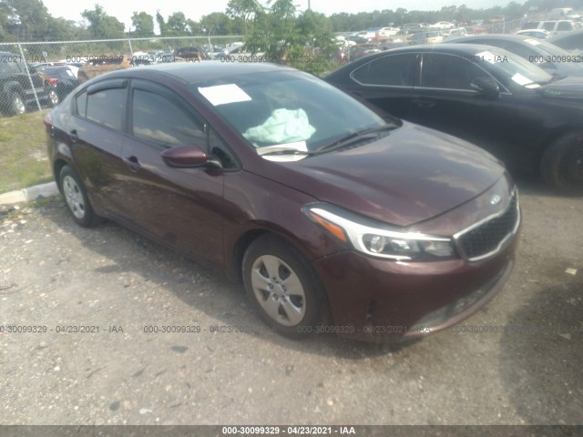 KIA FORTE 2017 3kpfk4a74he138425