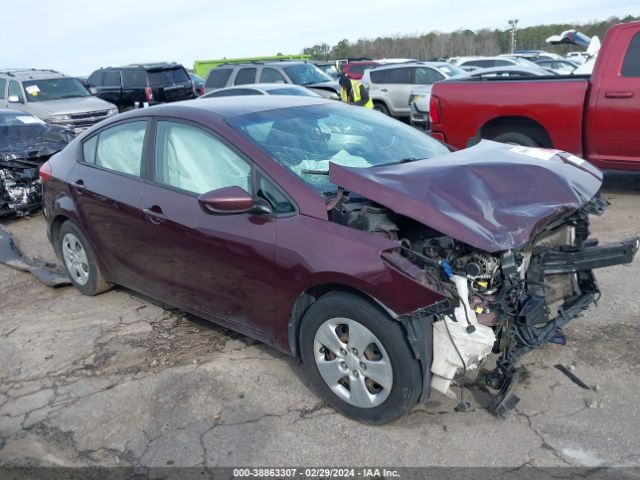 KIA FORTE 2017 3kpfk4a74he142233