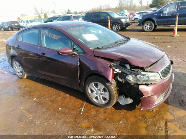 KIA FORTE 2018 3kpfk4a74je179028