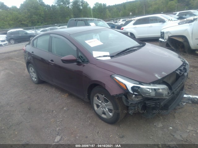 KIA FORTE 2018 3kpfk4a74je257176