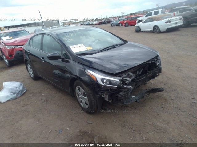 KIA FORTE 2017 3kpfk4a75he030766