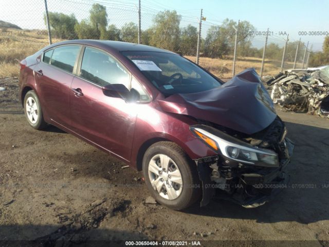 KIA FORTE 2017 3kpfk4a75he043937