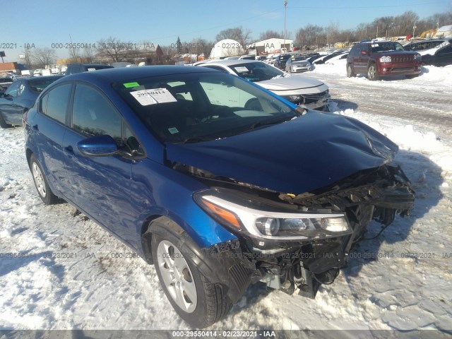 KIA FORTE 2017 3kpfk4a75he051150