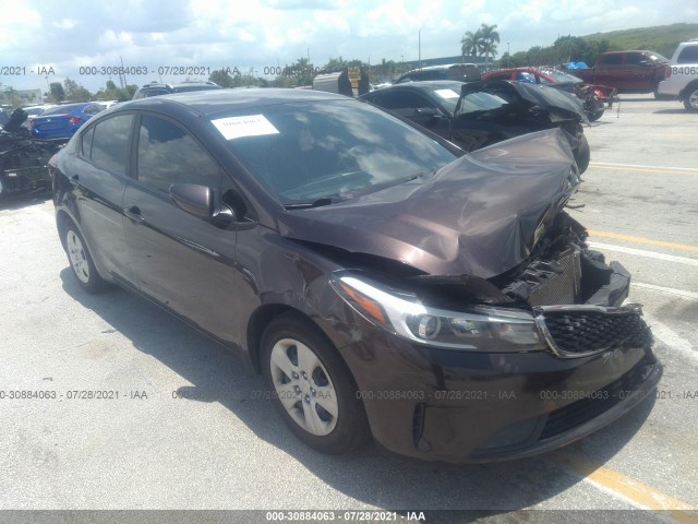 KIA FORTE 2017 3kpfk4a75he096458