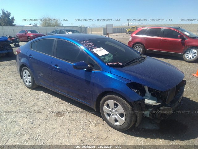 KIA FORTE 2017 3kpfk4a75he099618