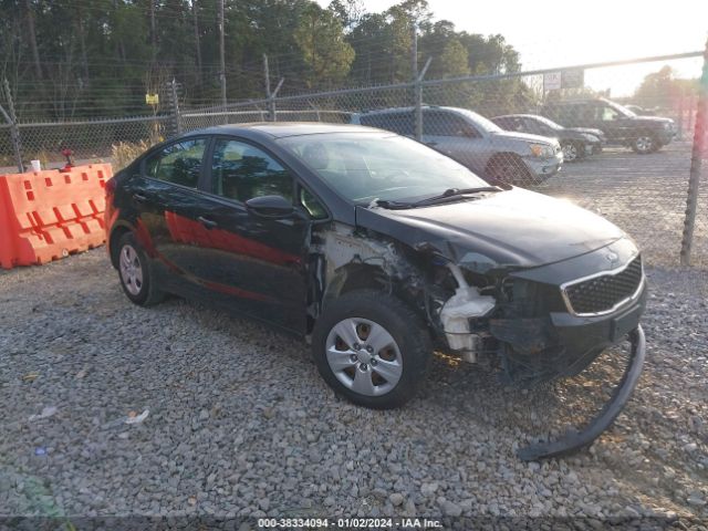 KIA FORTE 2017 3kpfk4a75he161437