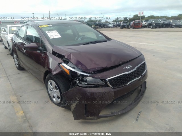 KIA FORTE 2018 3kpfk4a75je168037