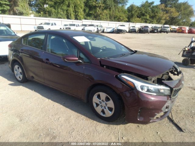 KIA FORTE 2018 3kpfk4a75je215387