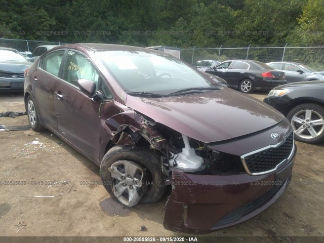 KIA FORTE 2018 3kpfk4a75je260216