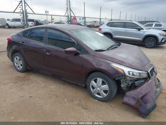 KIA FORTE 2018 3kpfk4a75je282376