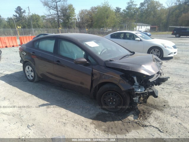 KIA FORTE 2017 3kpfk4a76he019596