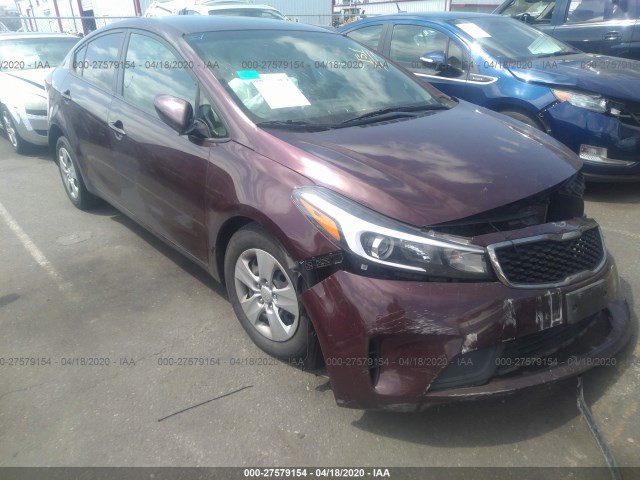 KIA FORTE 2017 3kpfk4a76he036592